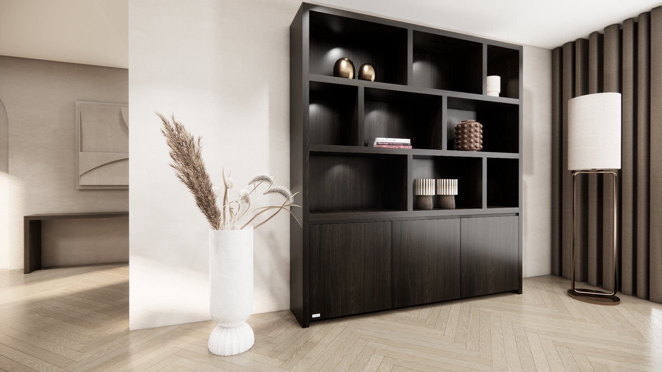 Graham Vakkenkast King-size 170-220	cm Eiken