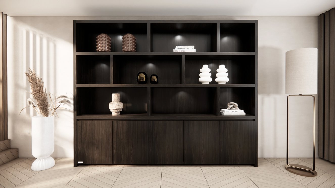 Graham Vakkenkast Royal-size 230-260	cm Eiken