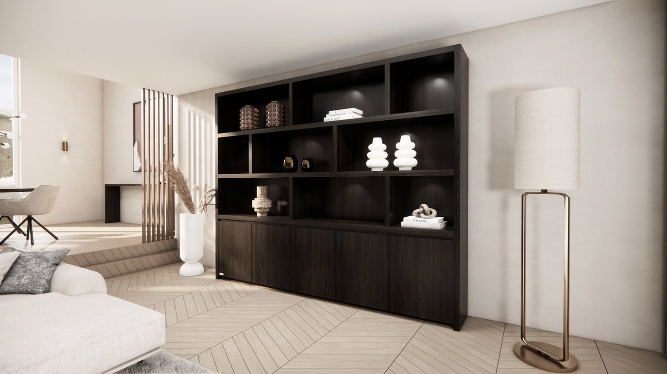 Graham Vakkenkast Royal-size 230-260	cm Eiken