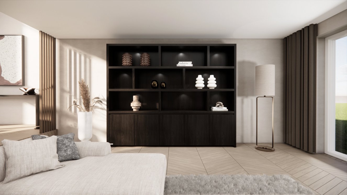 Graham Vakkenkast Royal-size 230-260	cm Eiken