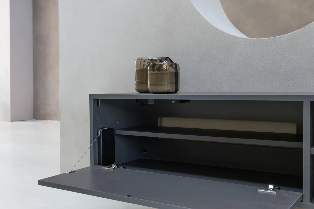 Tv-Meubel	Henry 2	Kleppen 2	Vakken Hangend Melamine