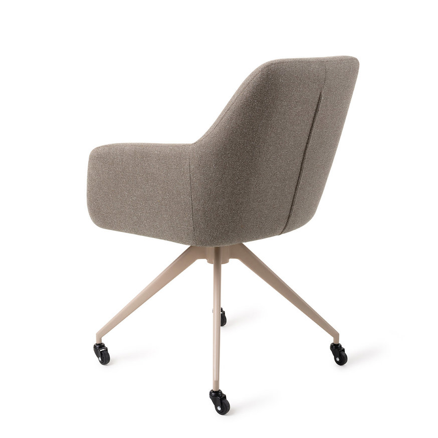 Hiroo Foggy Fusion Eetkamerstoel Glide Beige