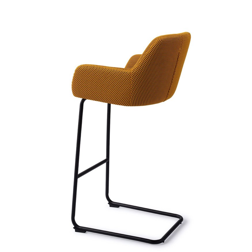 Hiroo Groovy Garam 3D Barkruk Arch Black (H)