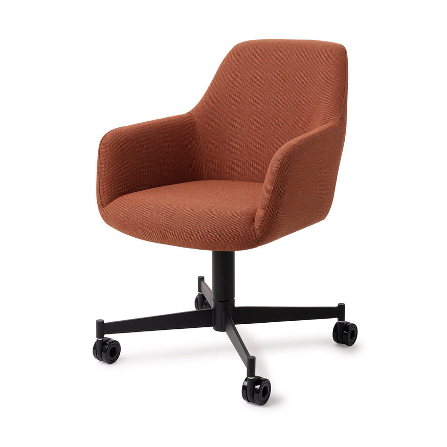 Hiroo Hearth Harmony Eetkamerstoel Caster Black