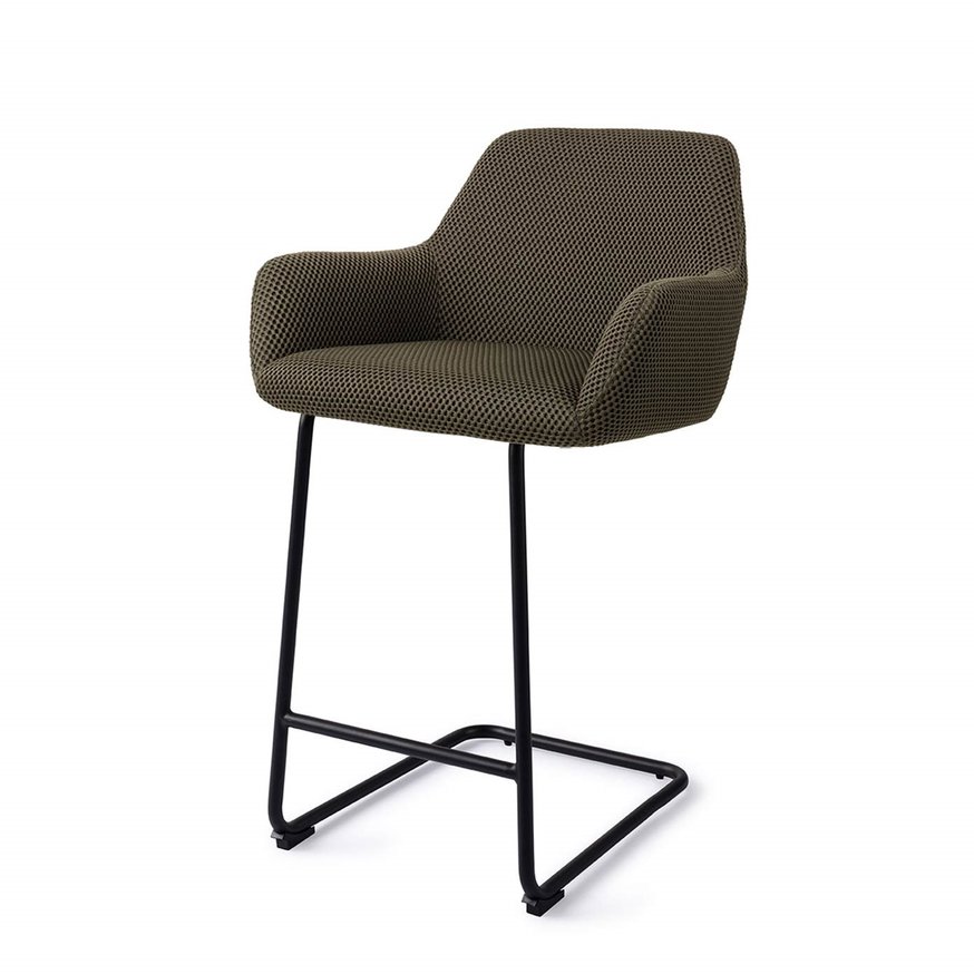 Hiroo Jungle Jewel 3D Barkruk Arch Black (L)