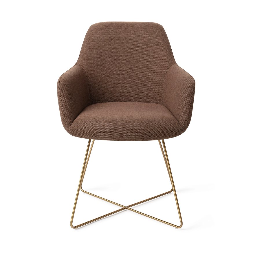 Hiroo Rustic Rye Eetkamerstoel Cross Gold