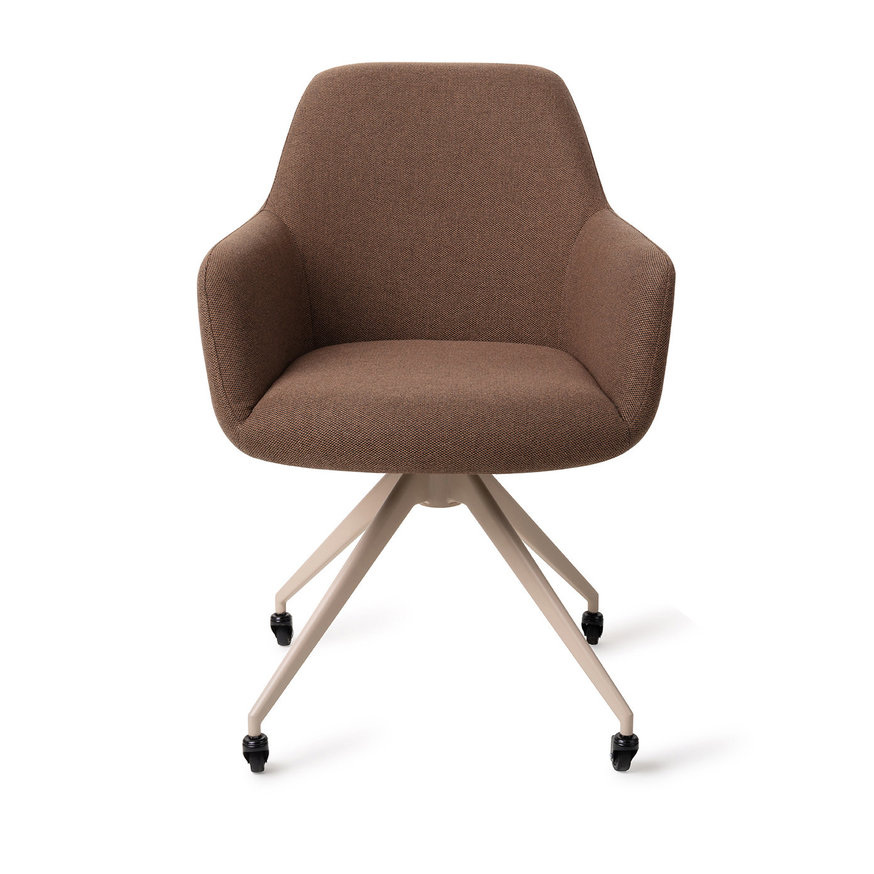 Hiroo Rustic Rye Eetkamerstoel Glide Beige