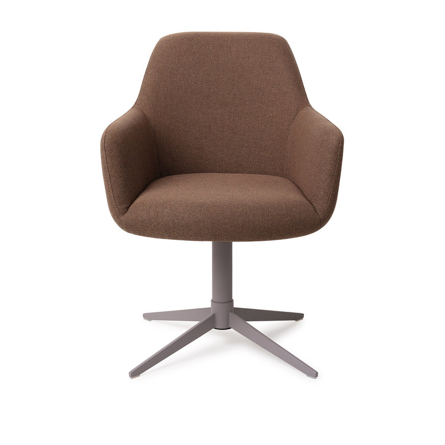 Hiroo Rustic Rye Eetkamerstoel Quad Grey