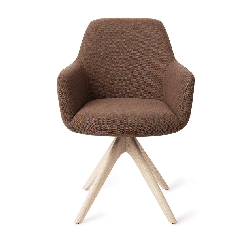 Hiroo Rustic Rye Eetkamerstoel Revolve Oak Bleach