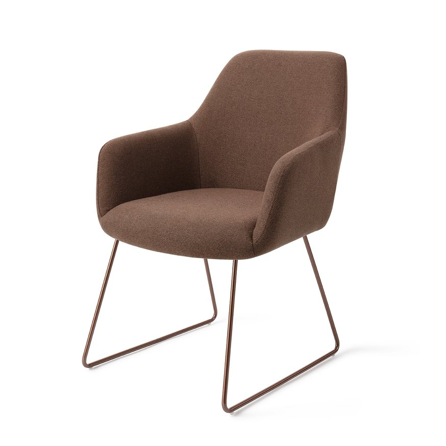 Hiroo Rustic Rye Eetkamerstoel Slide Rose