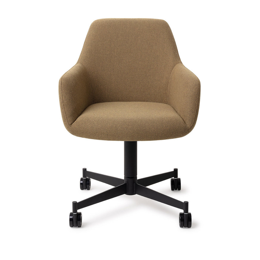 Hiroo Willow Eetkamerstoel Caster Black