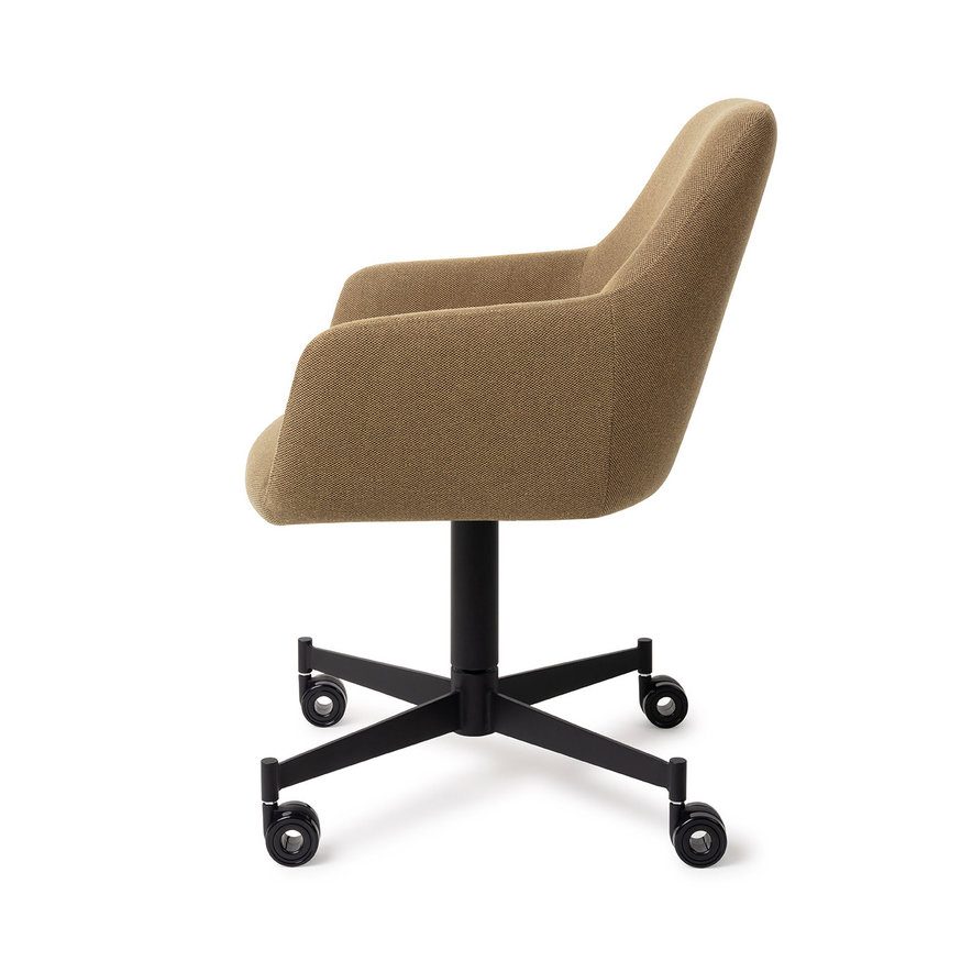 Hiroo Willow Eetkamerstoel Caster Black