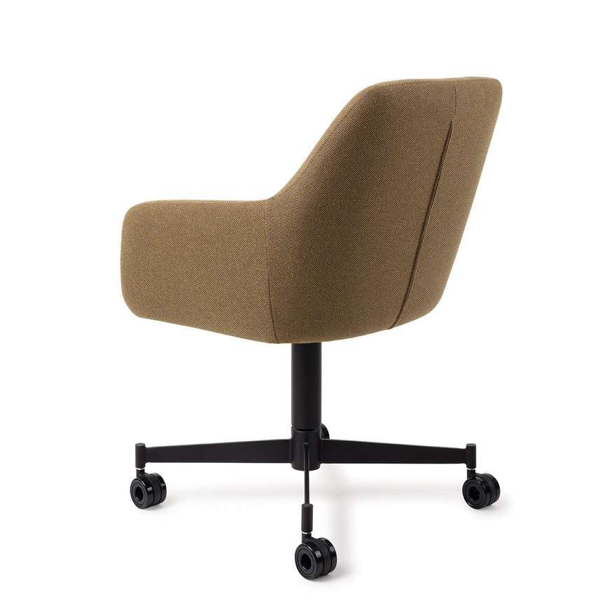 Hiroo Willow Eetkamerstoel Caster Black