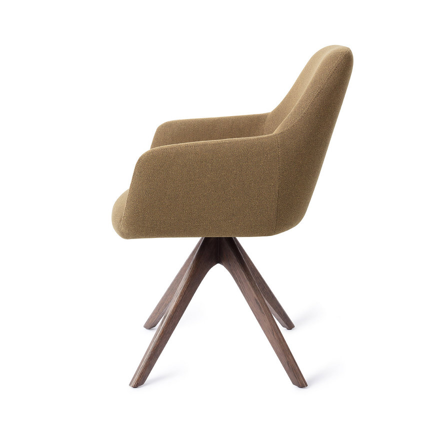Hiroo Willow Eetkamerstoel Revolve Oak Walnut