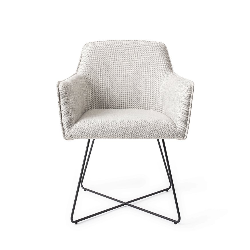 Hofu Checkers Charm Eetkamerstoel Cross Black