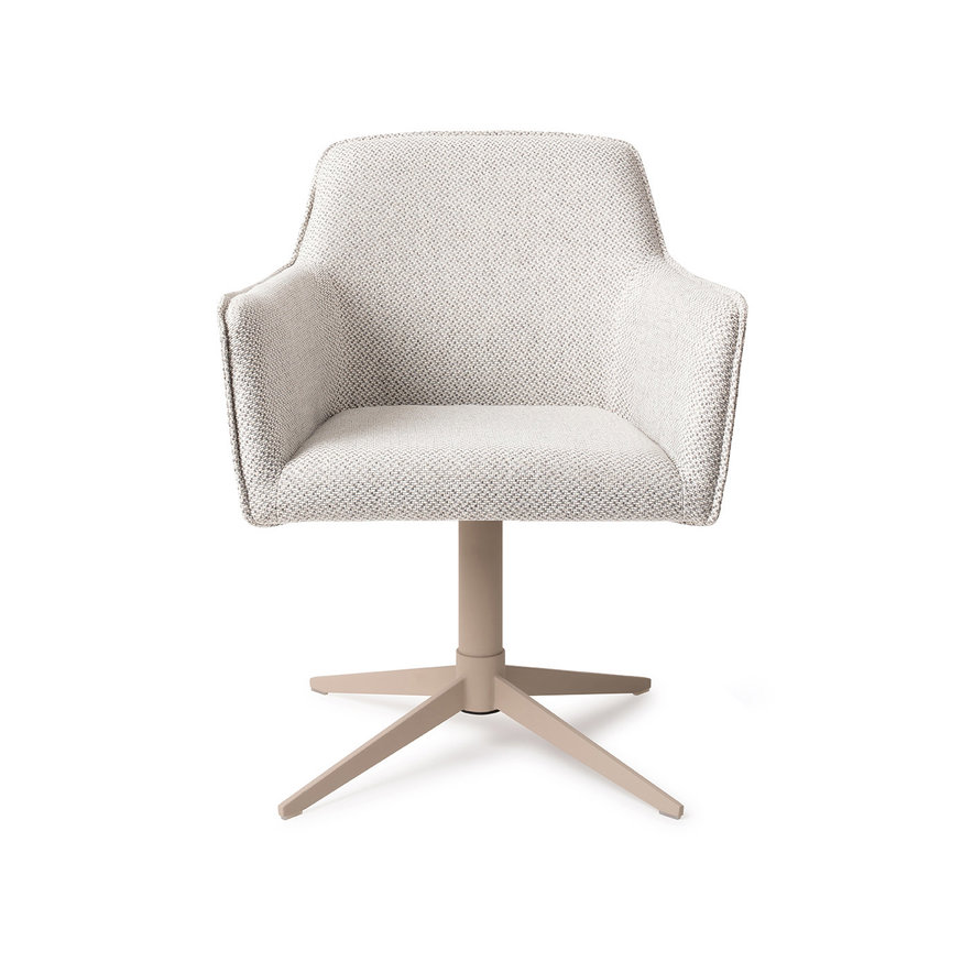 Hofu Checkers Charm Eetkamerstoel Quad Beige