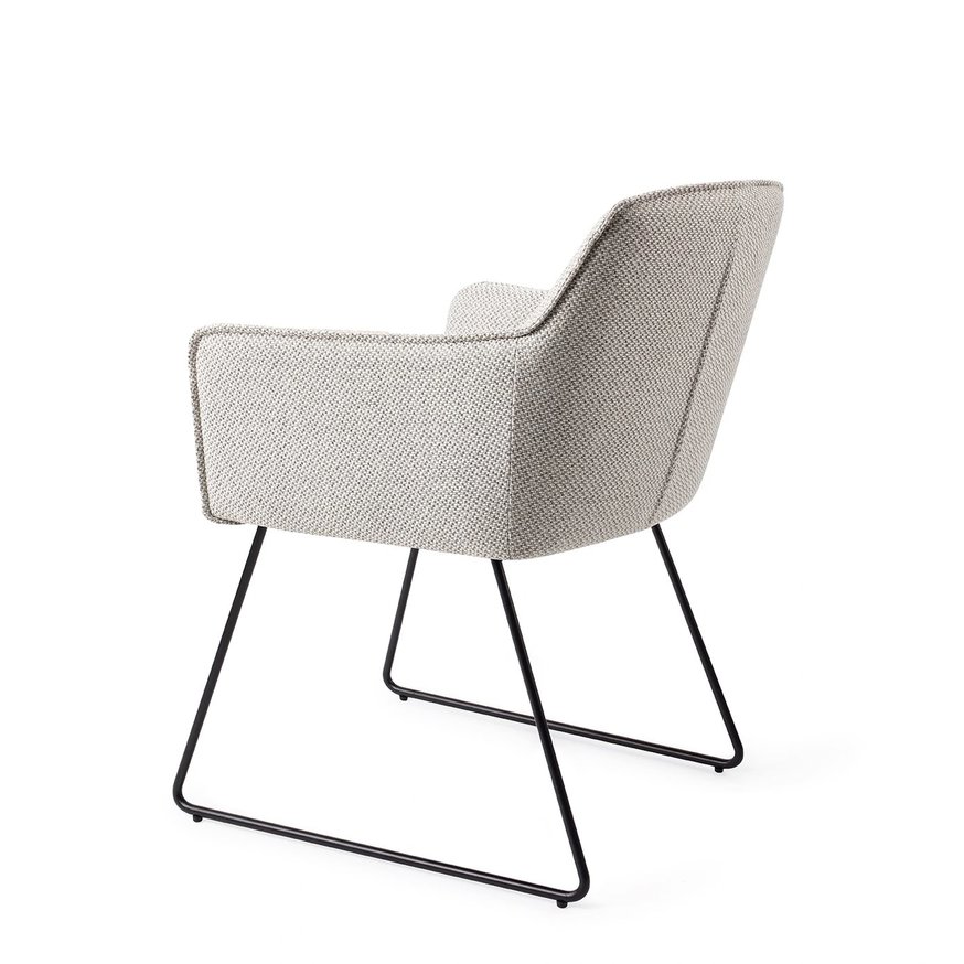 Hofu Checkers Charm Eetkamerstoel Slide Black