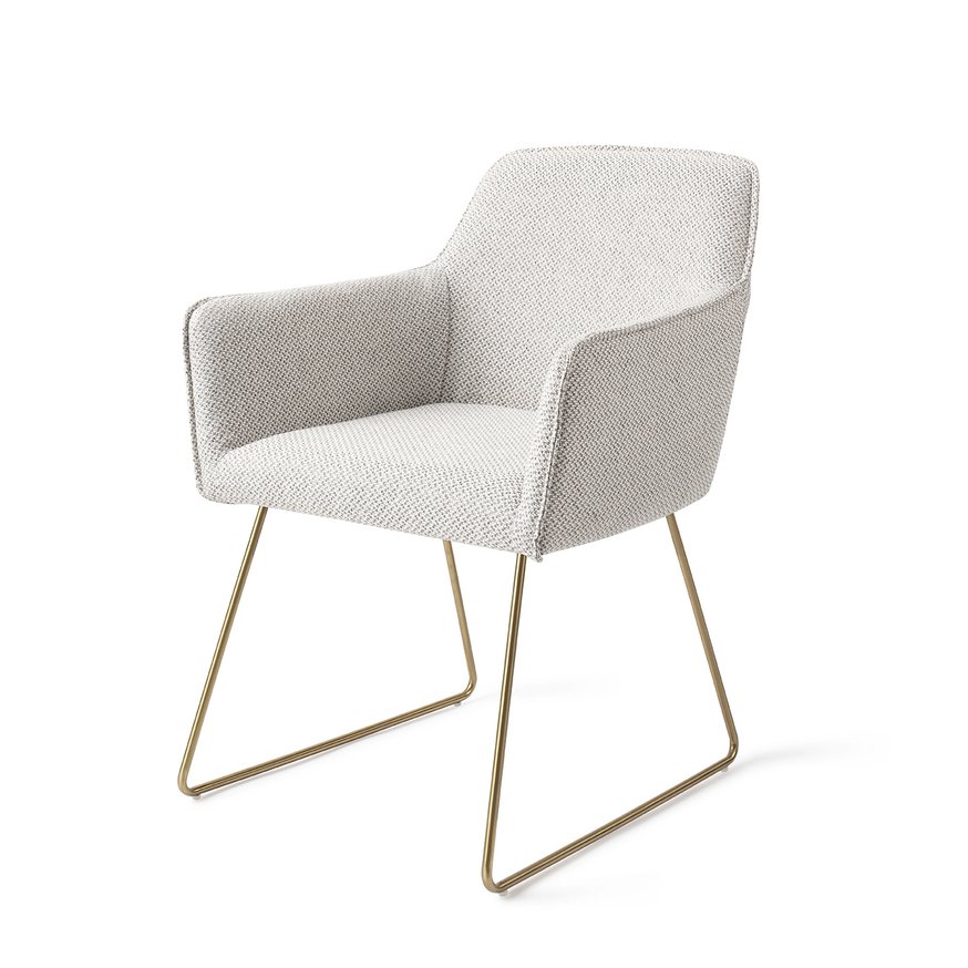 Hofu Checkers Charm Eetkamerstoel Slide Gold