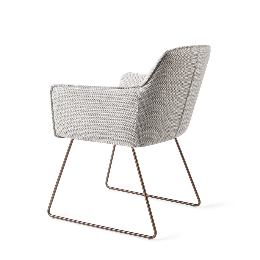 Hofu Checkers Charm Eetkamerstoel Slide Rose