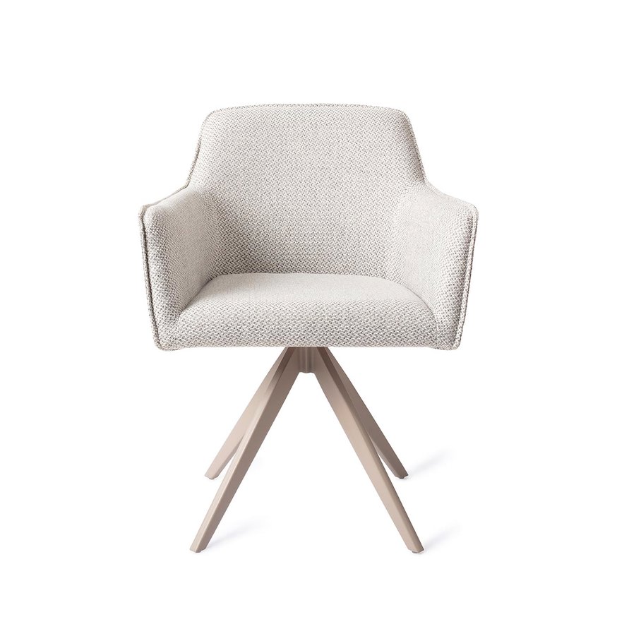 Hofu Checkers Charm Eetkamerstoel Turn Beige