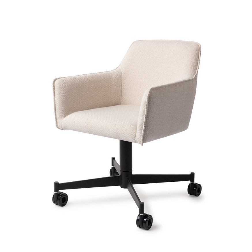 Hofu Enoki Eetkamerstoel Caster Black