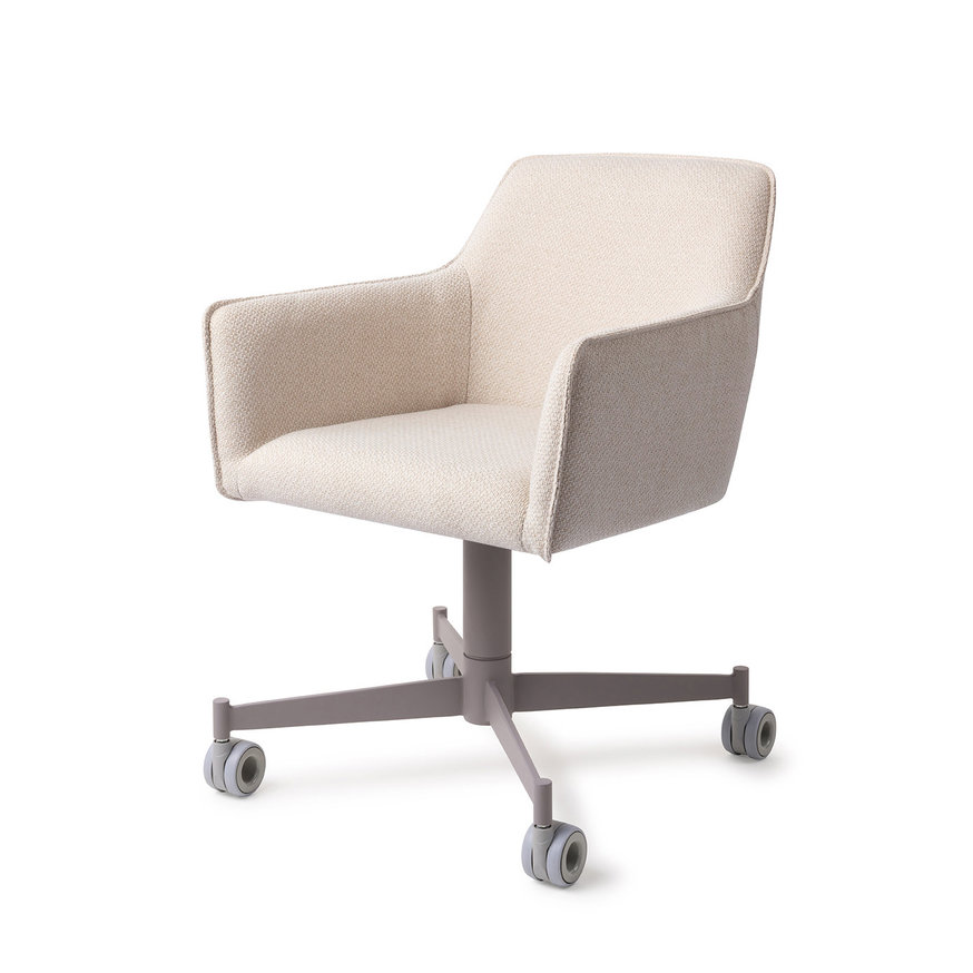 Hofu Enoki Eetkamerstoel Caster Grey