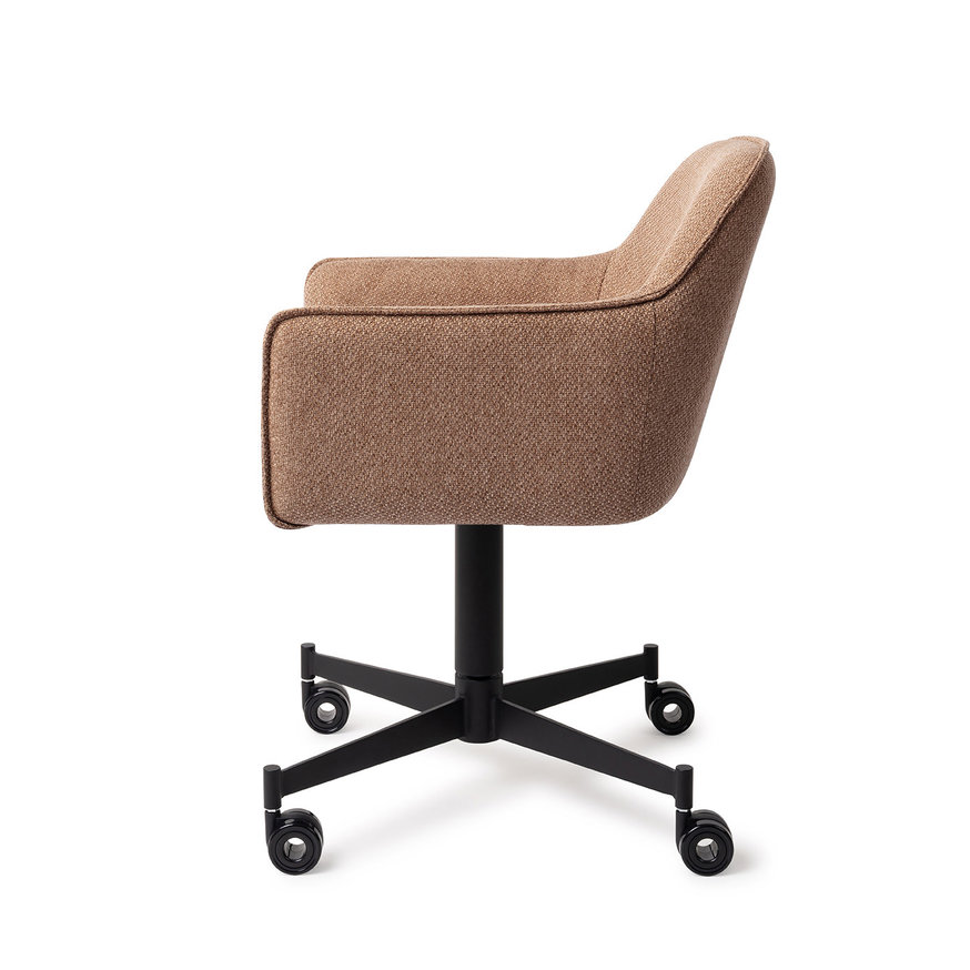 Hofu French Toast Eetkamerstoel Caster Black
