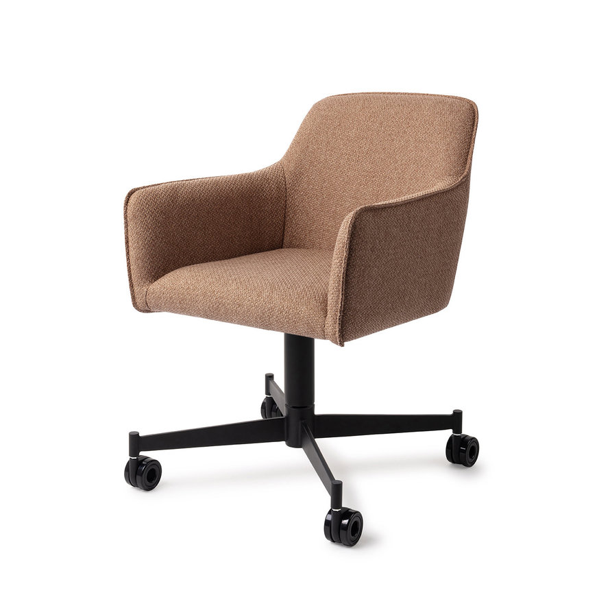 Hofu French Toast Eetkamerstoel Caster Black