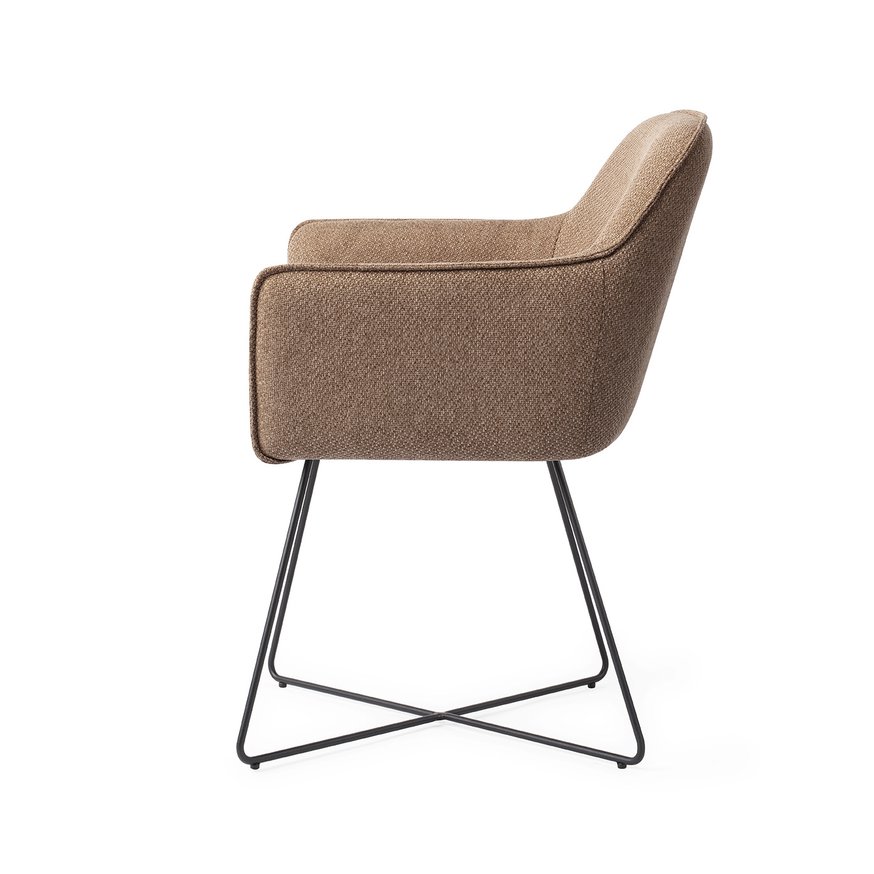 Hofu French Toast Eetkamerstoel Cross Black