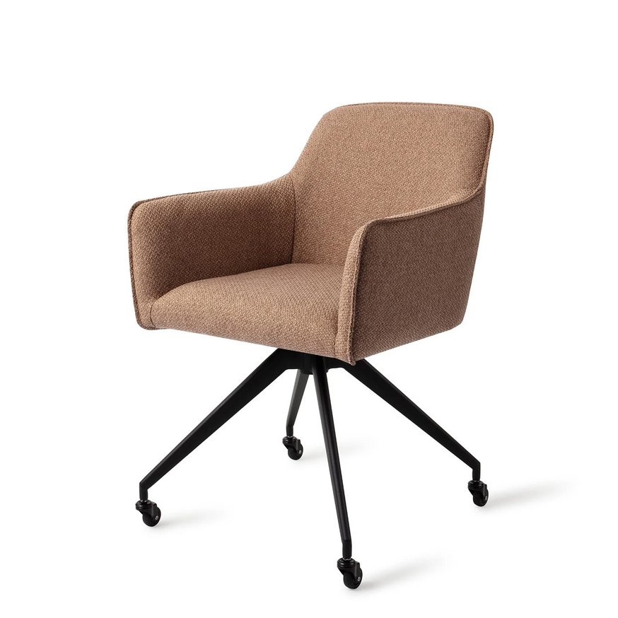 Hofu French Toast Eetkamerstoel Glide Black