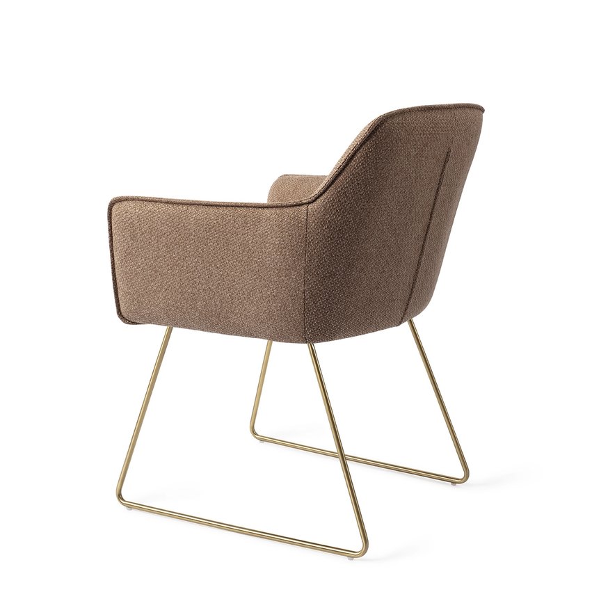 Hofu French Toast Eetkamerstoel Slide Gold