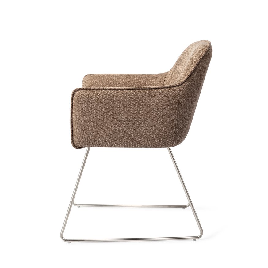 Hofu French Toast Eetkamerstoel Slide Steel