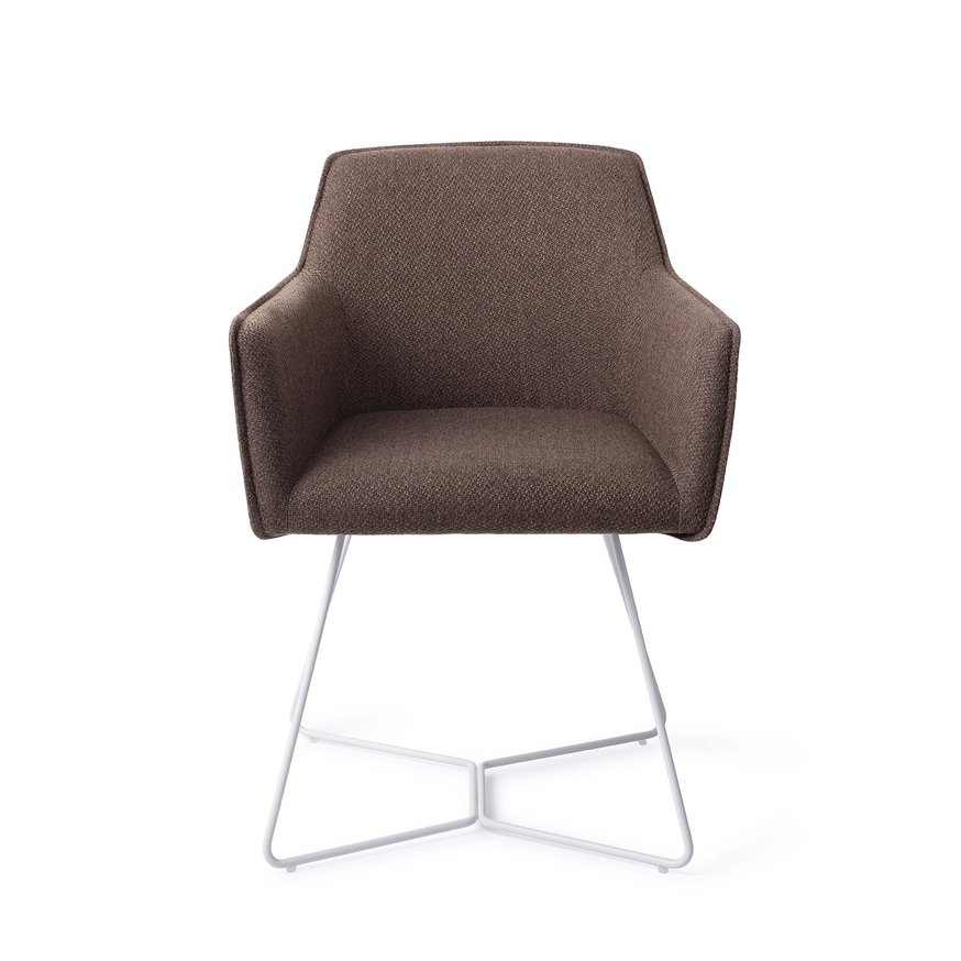 Hofu Potters Clay Eetkamerstoel Beehive White