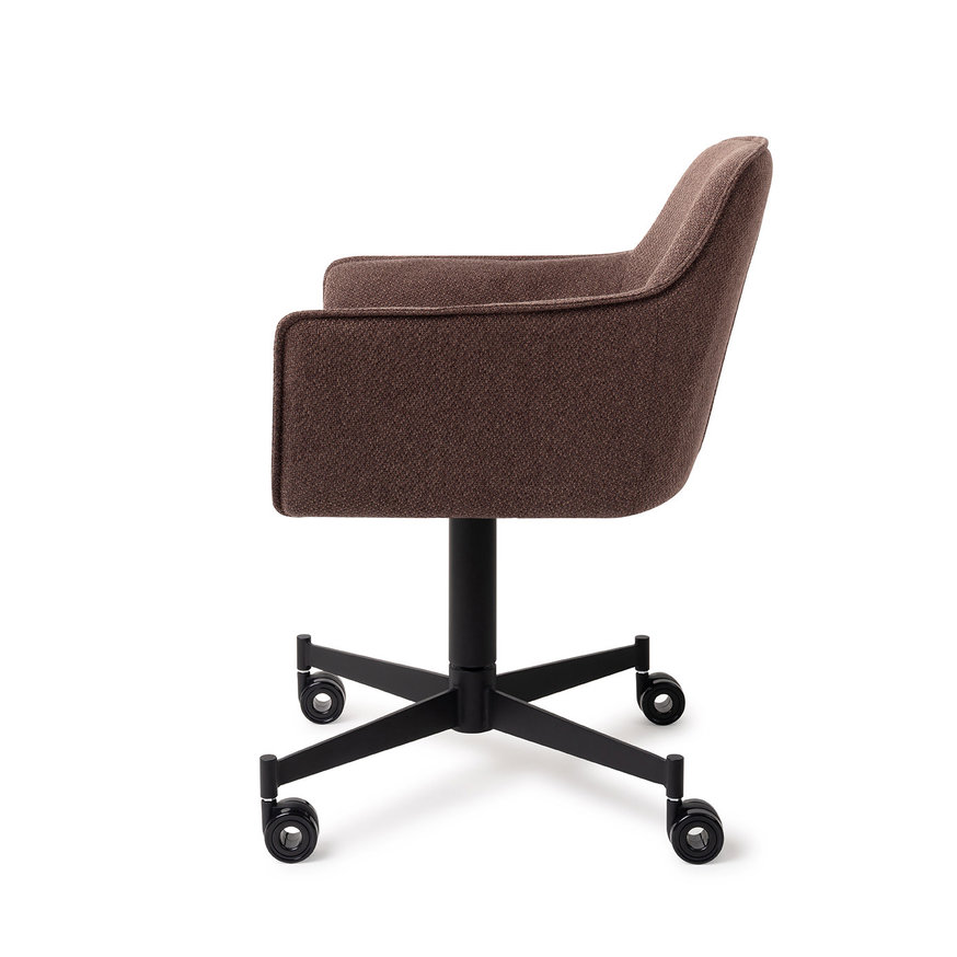 Hofu Potters Clay Eetkamerstoel Caster Black