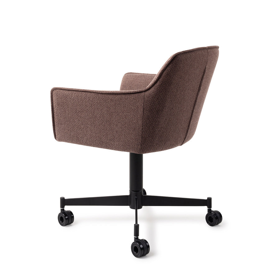 Hofu Potters Clay Eetkamerstoel Caster Black