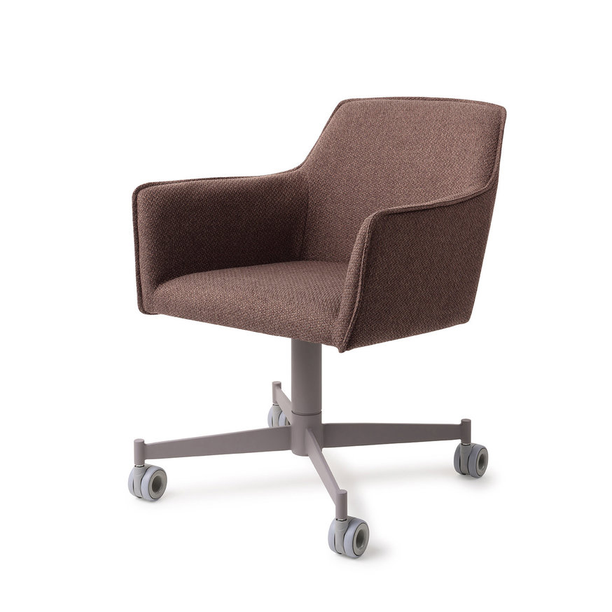 Hofu Potters Clay Eetkamerstoel Caster Grey