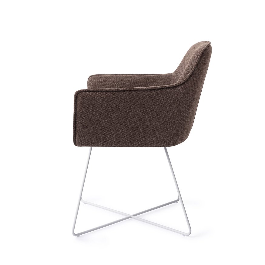 Hofu Potters Clay Eetkamerstoel Cross White