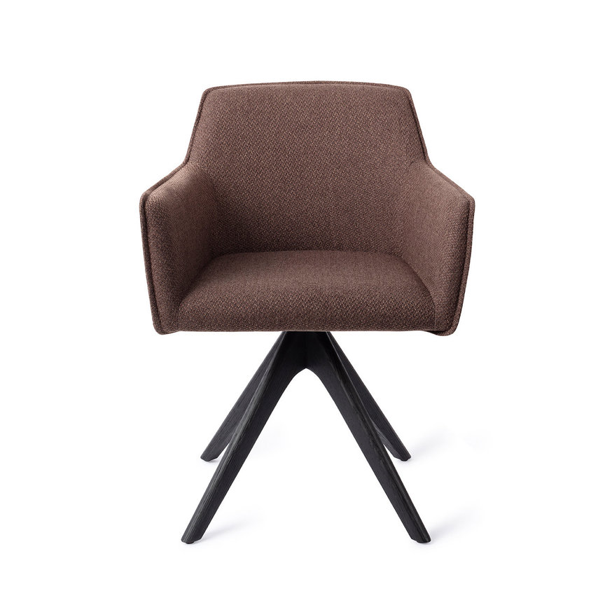 Hofu Potters Clay Eetkamerstoel Revolve Oak Black