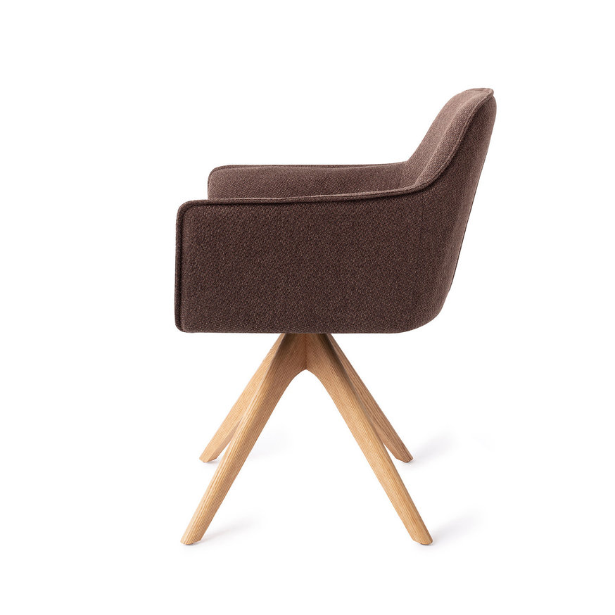 Hofu Potters Clay Eetkamerstoel Revolve Oak Natural