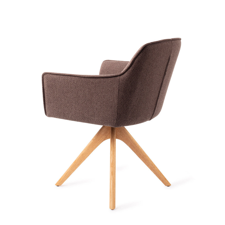 Hofu Potters Clay Eetkamerstoel Revolve Oak Natural