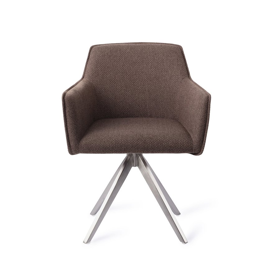 Hofu Potters Clay Eetkamerstoel Turn Steel