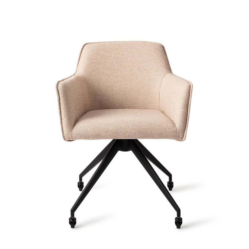 Hofu Wild Walnut Eetkamerstoel Glide Black