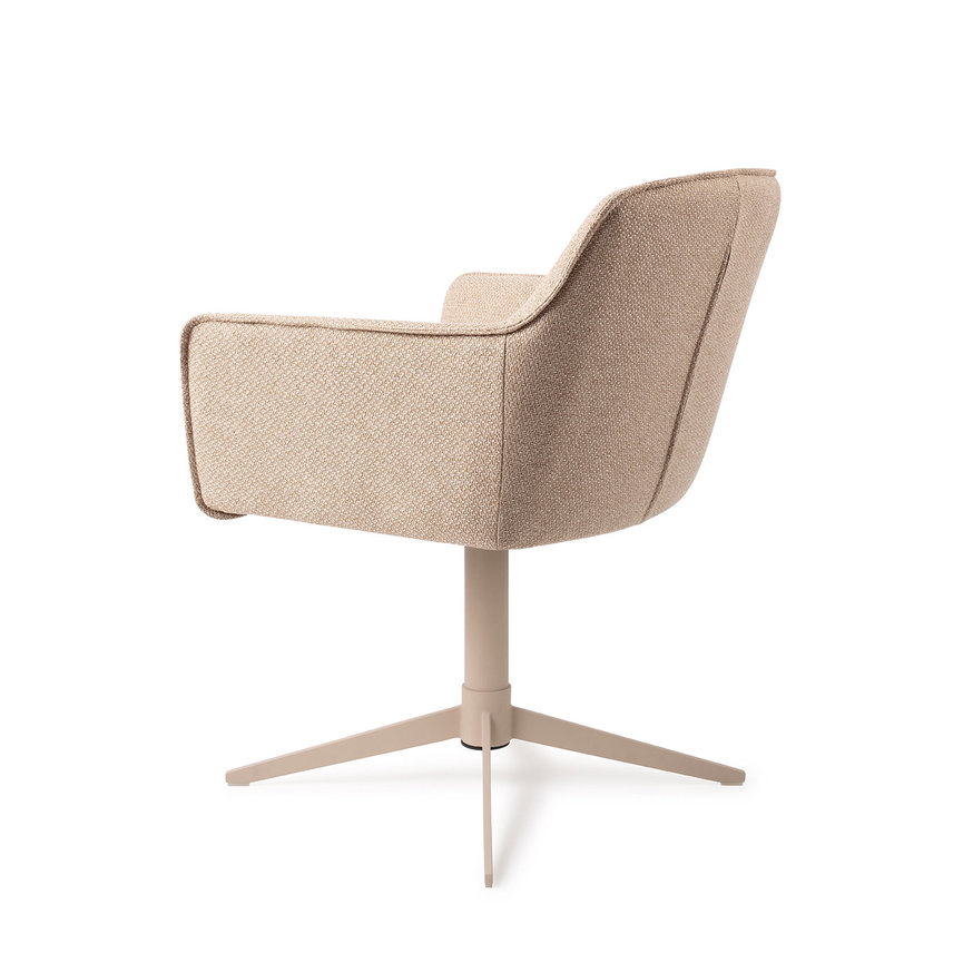 Hofu Wild Walnut Eetkamerstoel Quad Beige