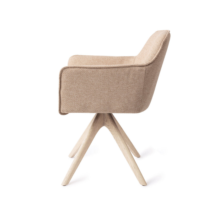 Hofu Wild Walnut Eetkamerstoel Revolve Oak Bleach