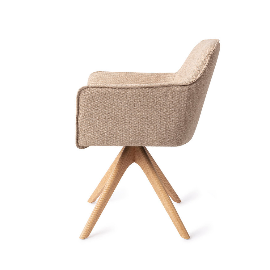 Hofu Wild Walnut Eetkamerstoel Revolve Oak Natural