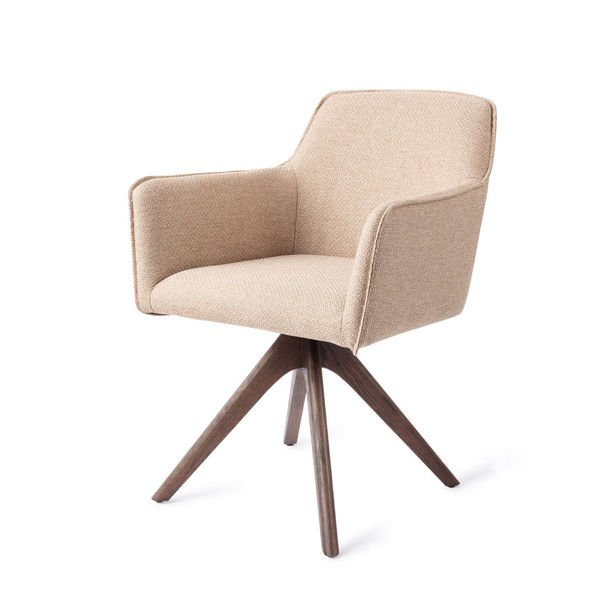 Hofu Wild Walnut Eetkamerstoel Revolve Oak Walnut