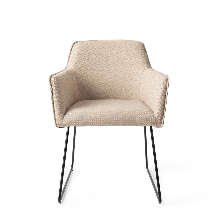 Hofu Wild Walnut Eetkamerstoel Slide Black