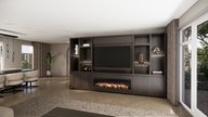 Hudson Cinewall King-size 350-410 cm Eiken British Fires 1600