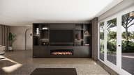 Hudson Cinewall King-size 350-410 cm Eiken British Fires 1600