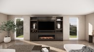Hudson Cinewall Queen-size 280-340 cm Eiken British Fires 160CM